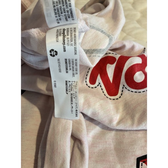 Disney Parks Minnie Mouse Pink Nightshirt XS –‎ Cute Graphic Sleep Tee - Picture 4 of 7